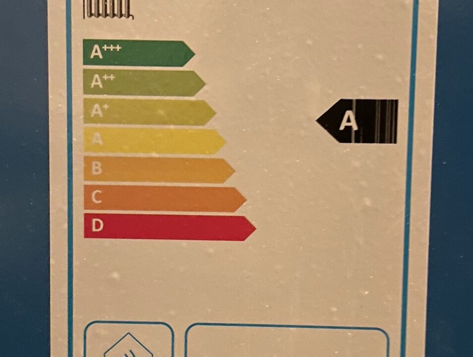 Heizung Energieskale